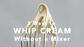 3 Ways to Whip Cream Without a Mixer | Yummy Ph