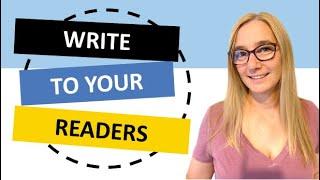 Write to your audience  | Using a reader avatar to develop content for your book