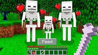 How To Breed Skeletons in Minecraft Pocket Edition (Skeleton Breeding Addon)