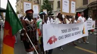 Manif des Camerounais de Suisse