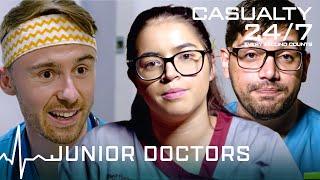 First Day As A JUNIOR DOCTOR - Barnsley Hospital Welcomes The Newest Junior Doctors | Casualty 24/7