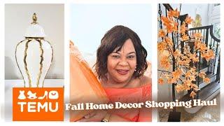 IT'S HUGE! TEMU Home Decor Shopping Haul | Fall 2024