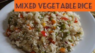 Mix Vegetable Rice From Debbie's Kitchen