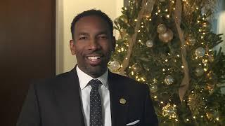 Mayor Andre Dickens provides Holiday greetings to Atlanta's Sister City Nuremberg, Germany