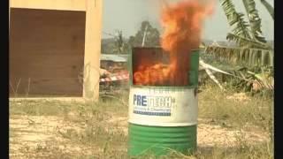 B-class test - Throwable Extinguisher