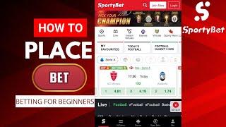 Sports Betting For Beginners || How To Bet On Sports Successfully( Full Tutorial)