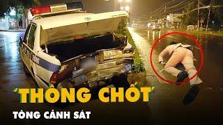 ‘Thông chốt’ tông cảnh sát cơ động mém chết