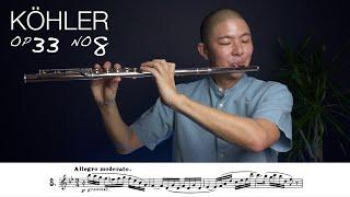 Kohler Op. 33 No. 8 (WARM flute etude + MUST-TRY tips)