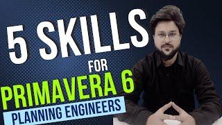 5 Important Skills for Planning Engineer Jobs in GCC | Primavera P6 | #engineers