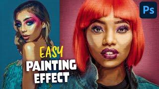 Photo to Oil Painting Effect (with Canvas Texture) - Photoshop 2022 Tutorial