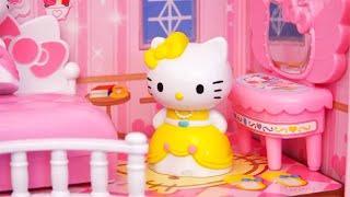 Hello Kitty and Mimi's Brave Adventure in the Princess Dollhouse!