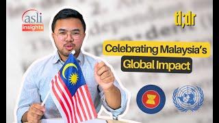 ASLI’s National Day Tribute: Celebrating Malaysia’s Global Impact