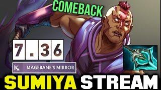 Comeback with Patch 7.36 Buffed Antimage | Sumiya Stream Moments 4359