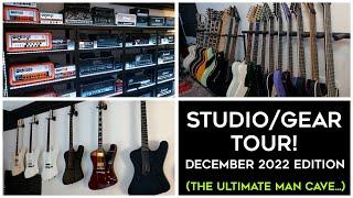 Studio/Gear Tour 2022 Edition! The ULTIMATE Man Cave!