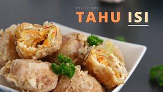 Resep Tahu Isi Goreng Krispi Tahan Lama | Stuffed Tofu Puffs | VEGAN Recipe | Bellicious by Bella