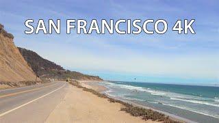 San Francisco 4K - Pacific Coast Highway - Scenic Drive