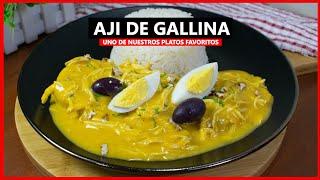 Como preparar AJÍ DE GALLINA/POLLO fácil y rápido | COMIDA PERUANA  | Sonqu