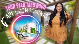 TOUR PELO MEU NOVO APARTAMENTO E CONDOMÍNIO DOS SONHOS | Ana Vieira