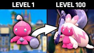 Wie schnell kann ich ein Pokemon von Level 1 auf Level 100 bringen in Karmesin & Purpur