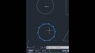 calculate area for shapes|| autocad shorts