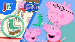 Spot the Difference + Match Shapes with Peppa!  World of Peppa Pig Compilation | Netflix Jr