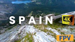 FLYING OVER SPAIN 4K - Cinematic FPV