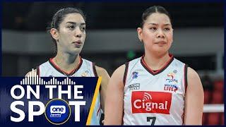 Cignal’s MJ Perez, Ces Molina reflect on their performance vs. ZUS Coffee | #OSOnTheSpot