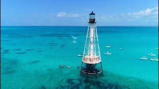 Snorkeling Famous Alligator Lighthouse in Florida Keys! GoPro HERO10 (5K)