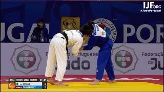 Grand Prix Portugal 2023. 63 kg. Bronze. BELKADI Amina (ALG) - CABANA PEREZ Cristina (ESP)