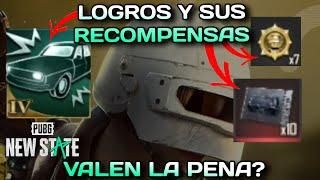 LOGROS DE PUBG NEW STATE Y TODAS LAS RECOMPENSAS QUE HAY EN ELLOS ¿VALE LA PENA HACERLOS? - MrSweet