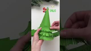 поробка ялинка різдвяне дерево #diy #своїмируками #поробки #diycrafts #зробисам #christmastree