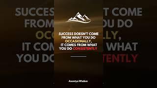 What Success Come from #motivation #successjourney #successtheory