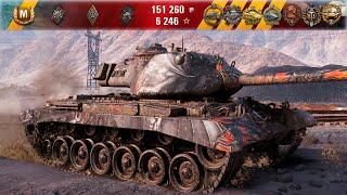 M46 Patton • Collected a Harvest of Medals • World of Tanks