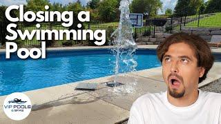 How To Winterize an Inground Swimming Pool / Closing down a Swimming Pool