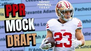 PPR Mock Draft 1.0: How Experts and Fans Build Winning Teams! | 2024 Fantasy Football Advice