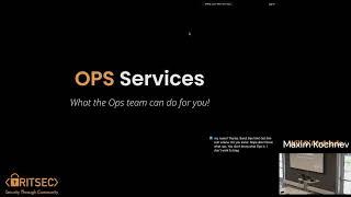 Ops Services: Services that RITSEC has and how to use them - Maxim Kochnev