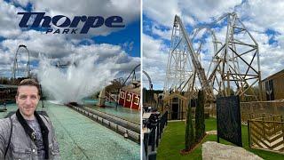Thorpe Park Vlog (March 2025) | OPENING DAY! | 2025 Updates & More