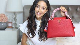 LOUIS VUITTON CAPUCINES | Whats In My Bag & Full Review | Tamara Kalinic