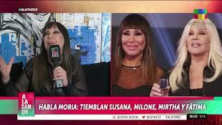  Moria Casán DESPLEGÓ SU LENGUA KARATEKA: ¡Tiemblan SUSANA, MILONE, MIRTHA Y FÁTIMA!