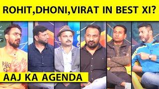 AAJ KA AGENDA: क्या Dhoni-Virat-Rohit, IPL की All Time Best XI में जगह बनाते हैं?