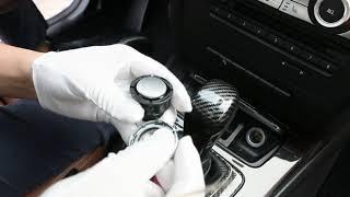 BMW E90 Start Stop Button--Chrome-plated Silver Color--Jaronx HotTech