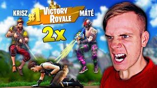 NINCS VÉGE A VIDEÓNAK, AMÍG KÉTSZER NYERÜNK!  | Fortnite #37