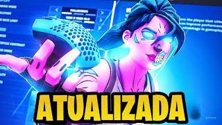 ATUALIZOU! A *MELHOR* CONFIGURAÇÃO e SENSIBILIDADE de FORTNITE para MOUSE e TECLADO do CAPÍTULO 5 PC