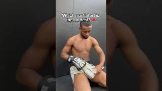 Which martial art is the hardest?