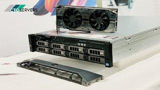 NVIDIA RTX GPU in a DELL R720 Server ( R730 will also work ) + Benchmark ! CTOSERVERS