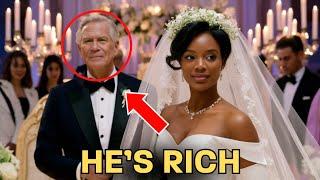 Black Woman Married a Rich Older Man for Money, What Happens Next Will Shock You