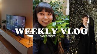 Weekly Vlog in UB | Шинэ тавилга, шинэ тасалгааны цэцэг, амралтын өдрүүд...