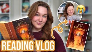 Percy Jackson *READING VLOG* - Sea Of Monsters