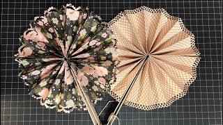 Folded Paper Fan