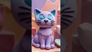 클레이아트로 보고 듣는 고양이에 대한 지식 20가지! 그중 2 고양이와의 의사소통 #고양이 #클레이아트 #지식 #의사소통